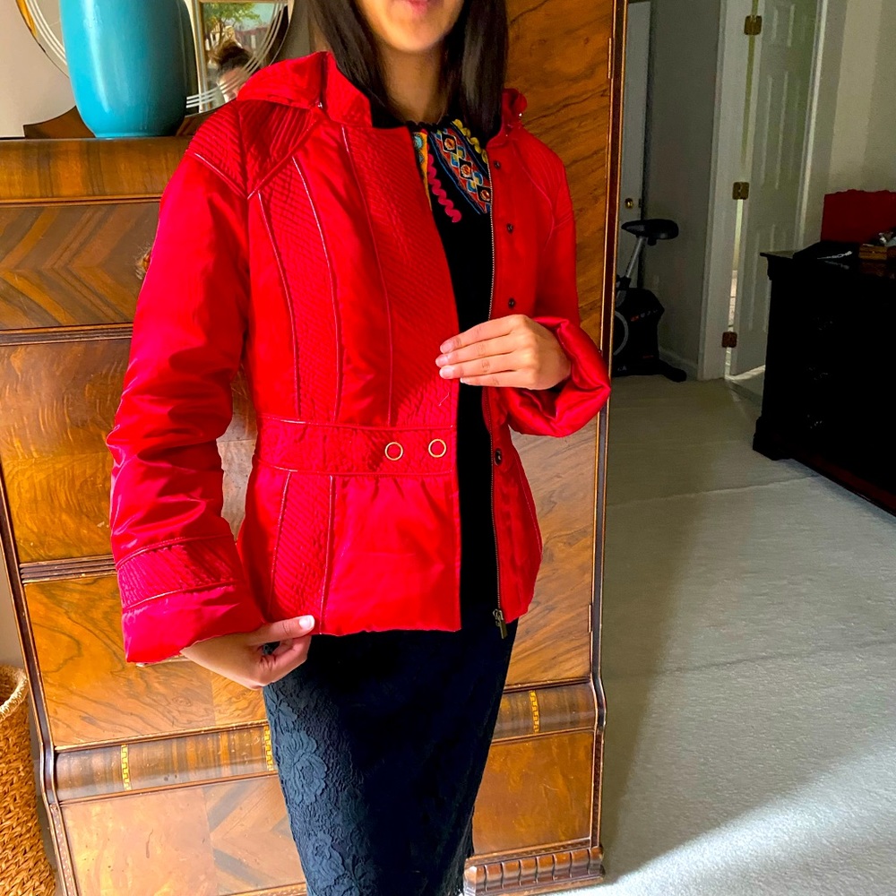 Red Winter Jacket - image 2